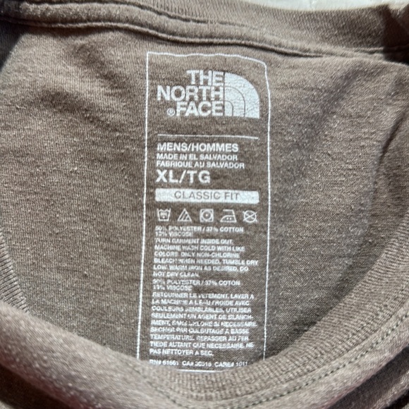 The North Face 1966 Logo Light Brown & Tan T Shirt. Size XL. Hologram On Tag. - Picture 8 of 12